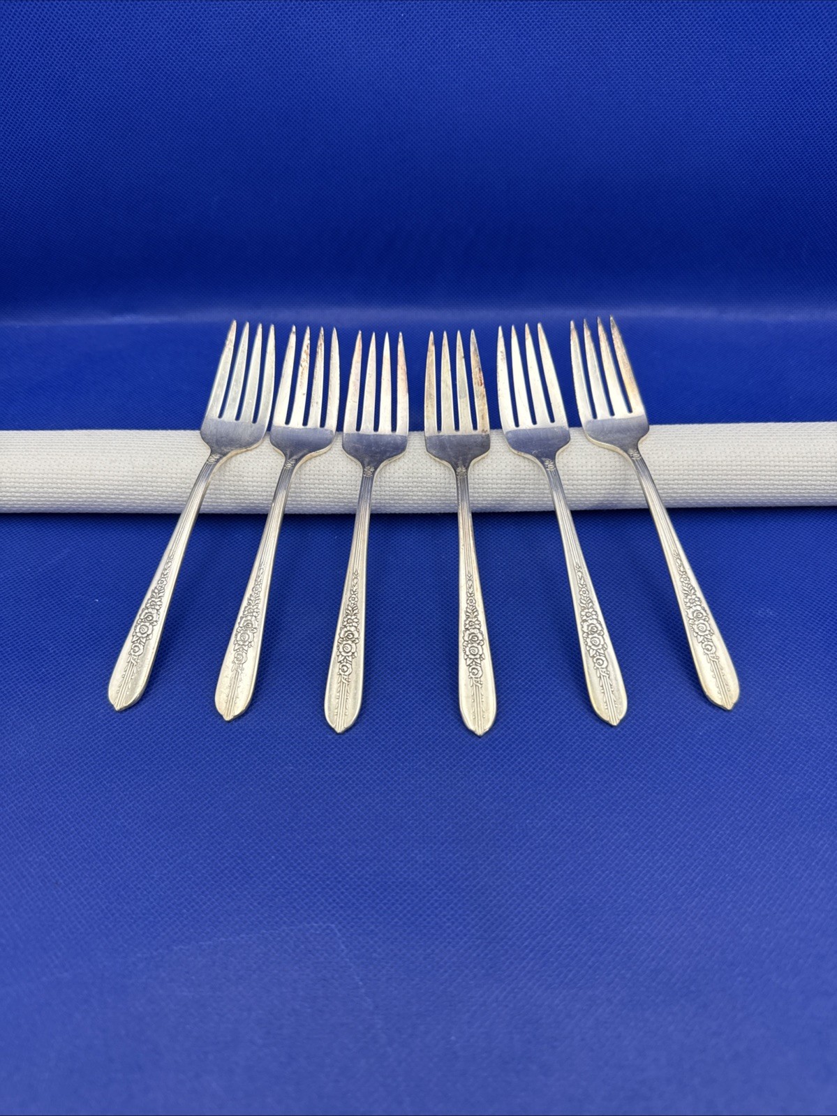 Oneida ROYAL ROSE Nobility Silver Plate Salad Fork 1939 Silv