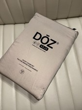 DOZ by SIJO Bamboo Viscose Duvet Cover Set Dune Full/Queen 3pc OEKO-TEX