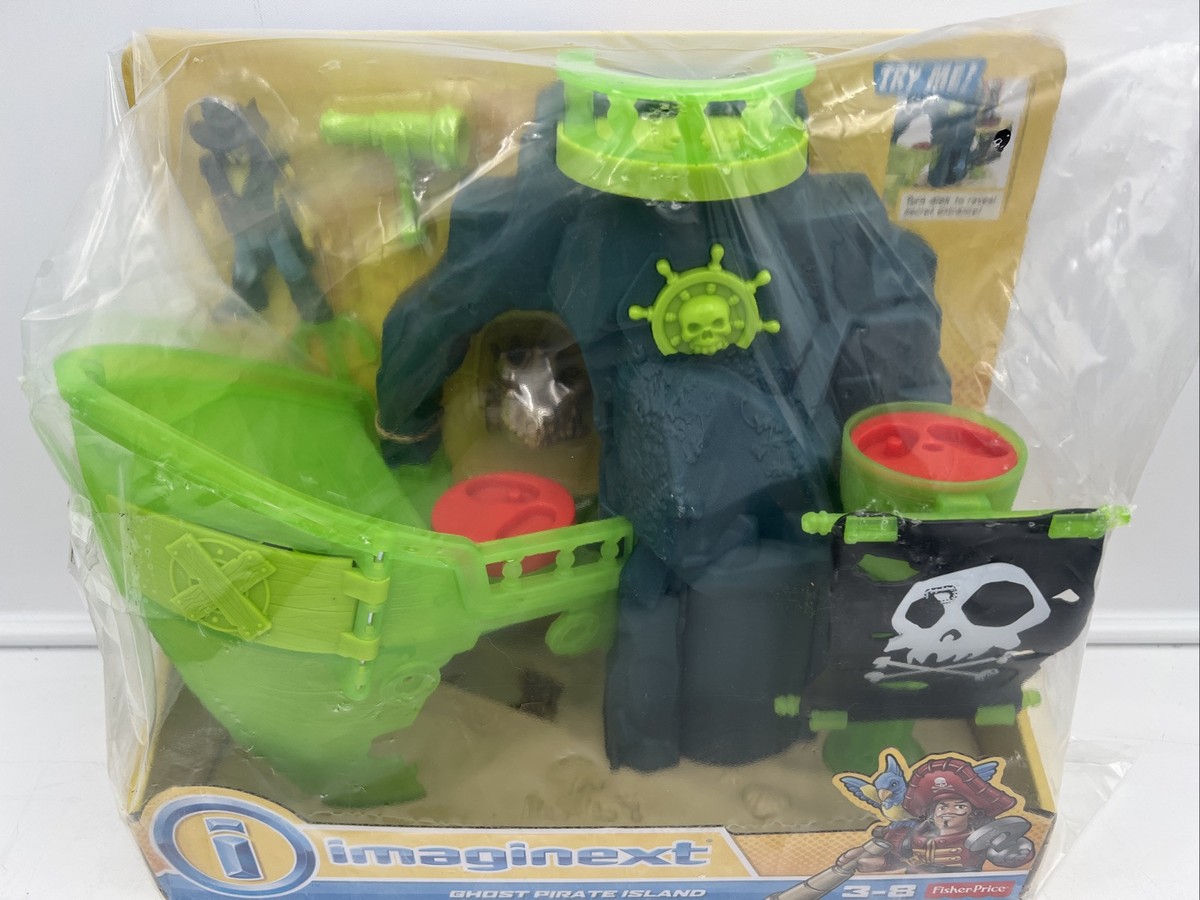 IMAGINEXT Ghost Pirate Island Playset by Fisher Price BRAND NEW IN