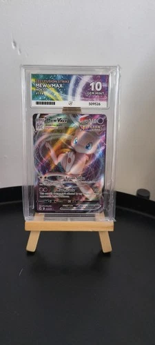 Mew VMAX 114/264 – Fusion Strike – ACE 10 GEM MINT 💎 Perfect Subgrades