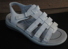 ORTHOFEET WOMEN'S AMALFI BONE SANDAL - US 9 WIDE