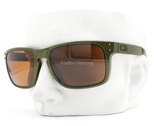 Oakley Holbrook Sunglasses Fern Spacedust Prizm Tungsten Polar OO9102-AN55 Pouch