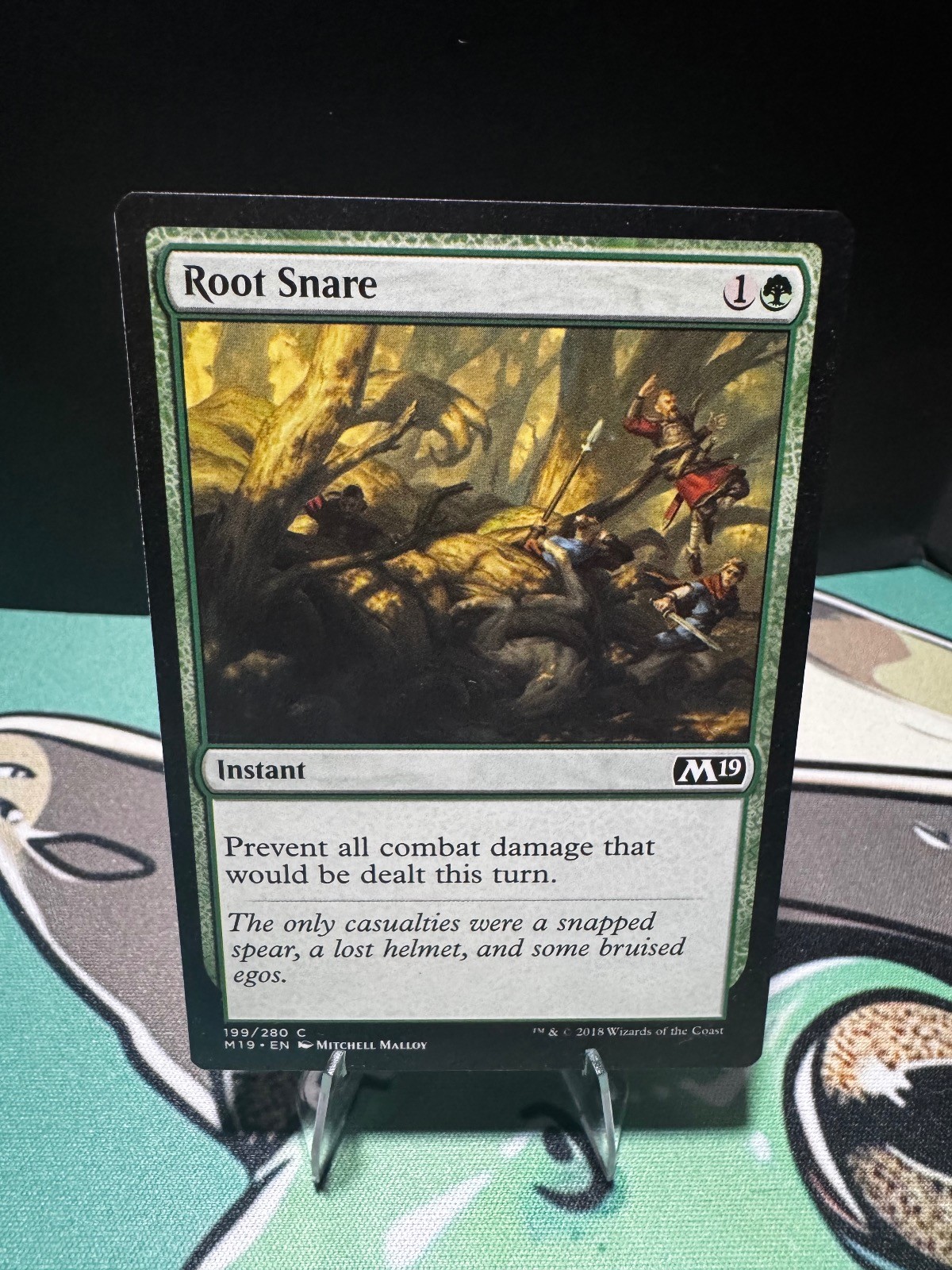 Root Snare 199 Common Core Set 2019 Magic: The Gathering Lightly Played