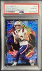 2024 Finest #248 Drake Maye RARE Blue Checkerboard /49 PSA 10