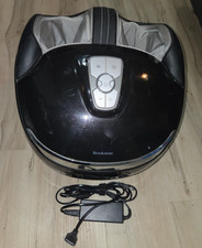 BROOKSTONE A-839 Shiatsu Full Foot Massager with Heat Rollers and Air Pressure