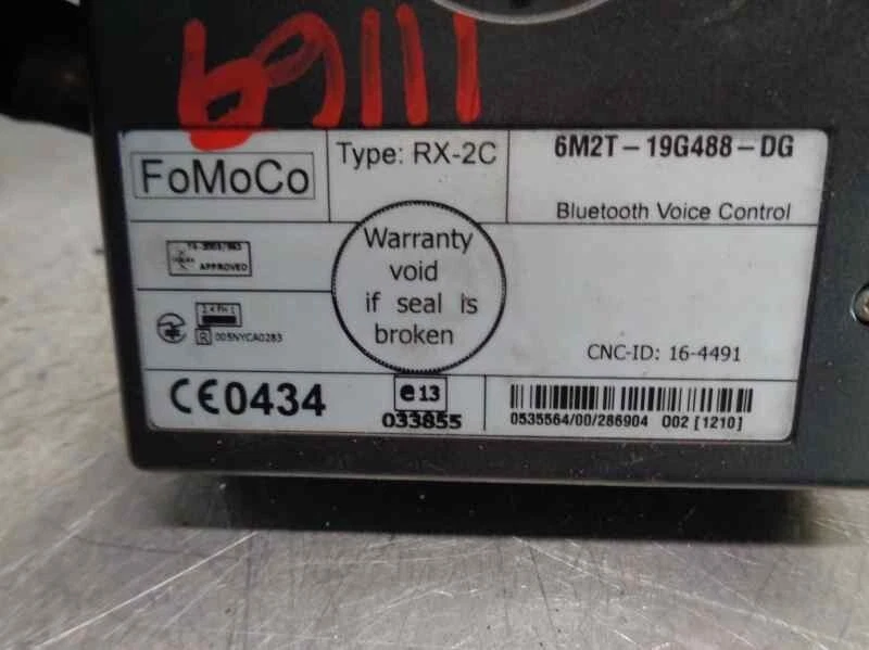 6M2T19G488DG modulo elettronico per FORD TRANSIT CAJA CERRADA 06 2006 3360250 - Immagine 4 di 4
