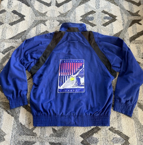 Vintage 90s Nike Challenge Court Tennis Jacket Andre Agassi Windbreaker Size M - 第 1/24 張圖片