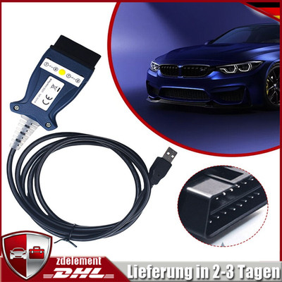 Für BMW OBD2 Diagnosekabel INPA Ediabas DE K+DCAN USB-Schnittstelle mit-Schalter