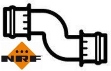 NRF 165039 Ansaugschlauch für Luftfilter Ansaugschlauch Luftschlauch 