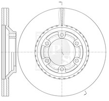 Disque de frein Hyundai GALLOPER