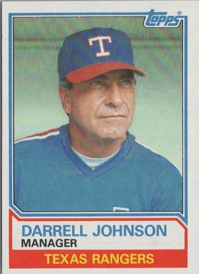 1983 Topps #37 Darrell Johnson