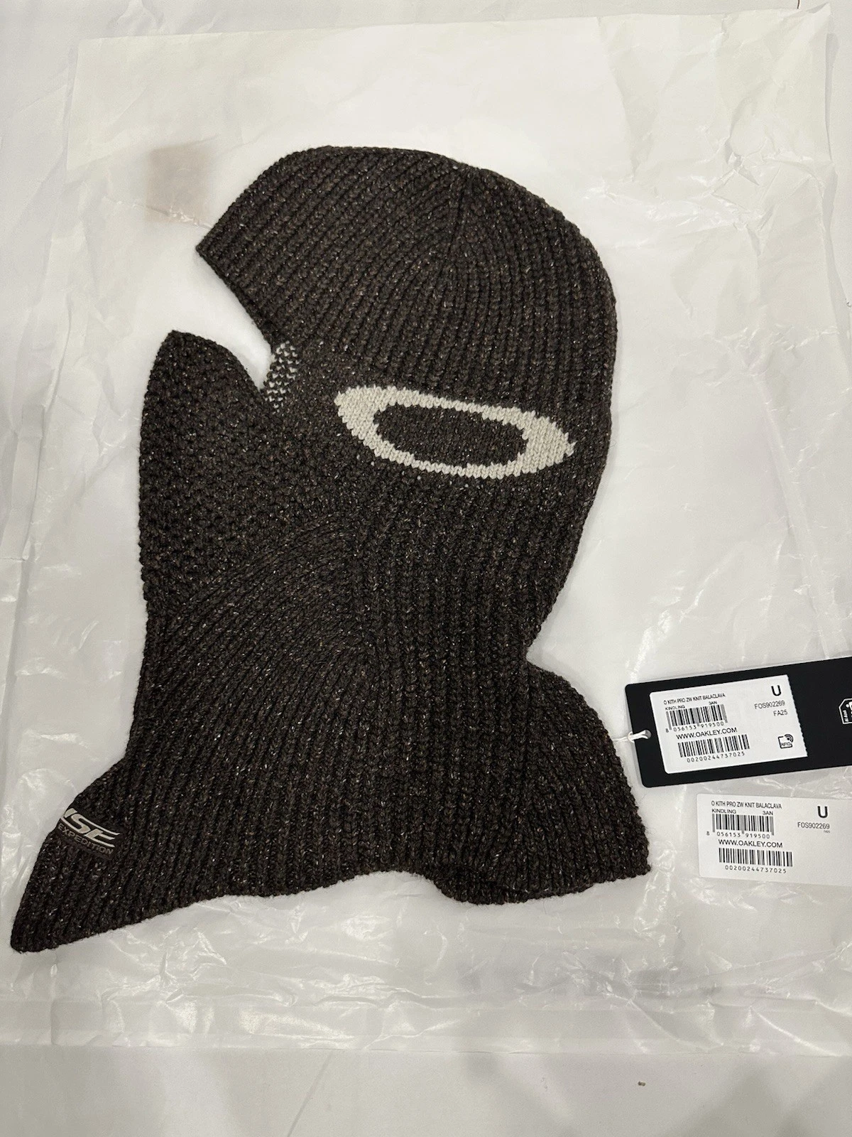Kith Oakley Pro ZW Knit Balaclava - Kindling