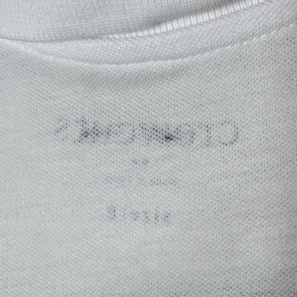 Crewcuts by J.Crew Kids Girls White Short Sleeve Polo Shirt Size 8 - Image 4 of 4