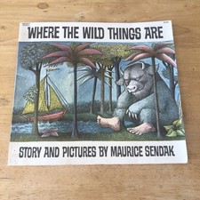 Where The Wild Things Are - Maurice Sendak Harper  Row publisher Printing 1963