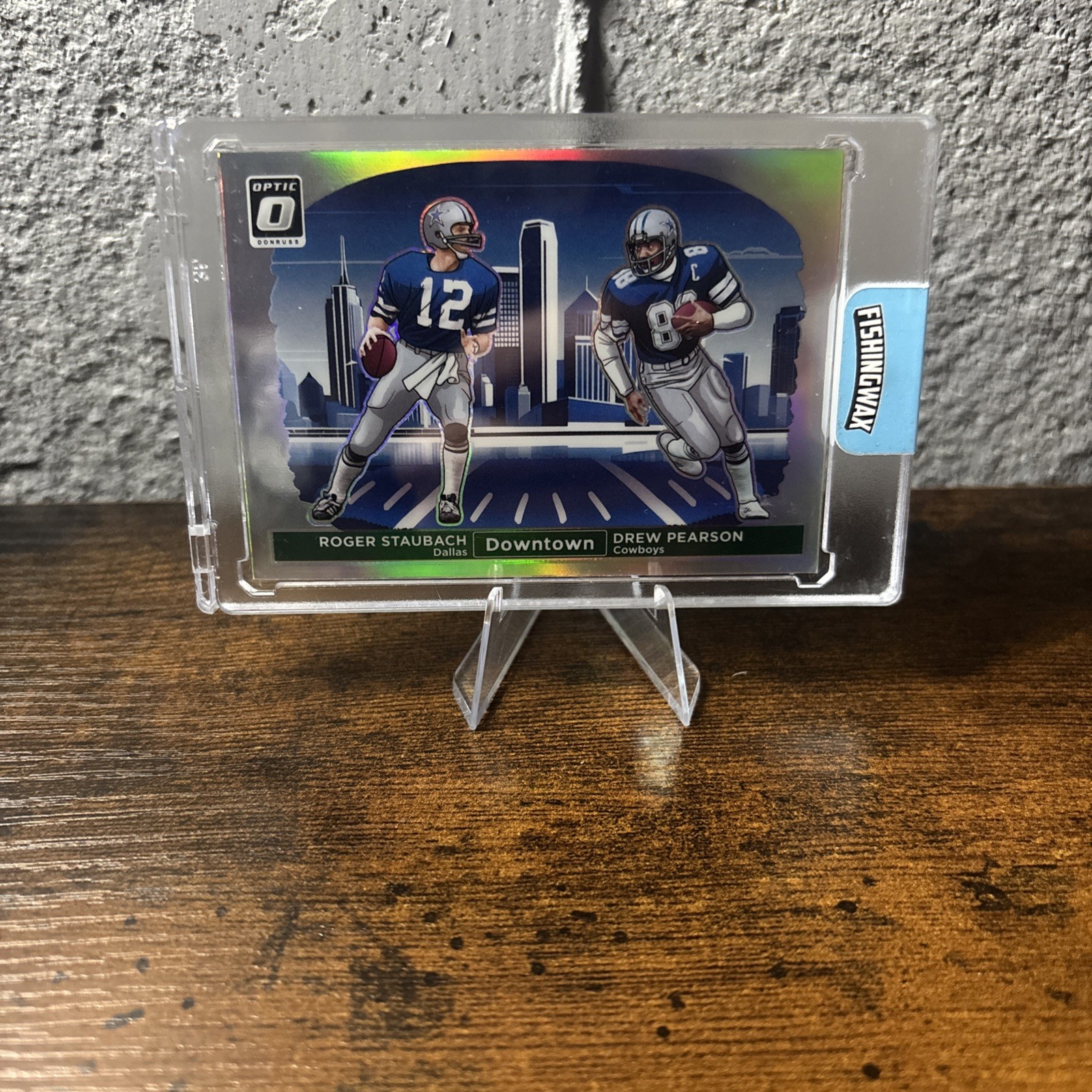 2024 Panini Donruss Optic - Downtown Duos Roger Staubach, Drew Pearson #12