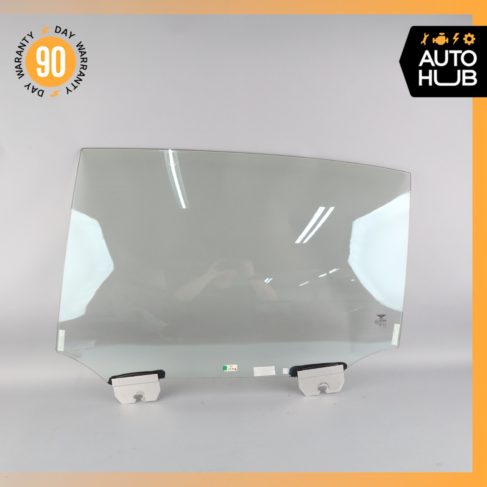 06-13 Bentley Continental Flying Spur Rear Left Side Door Window Glass OEM 39k