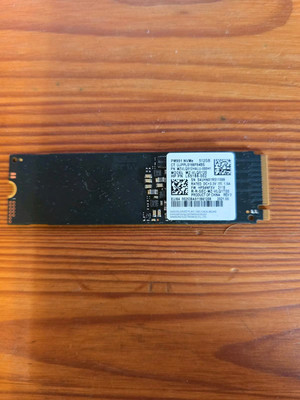 Samsung PM991 NVMe SSD 512GB M.2