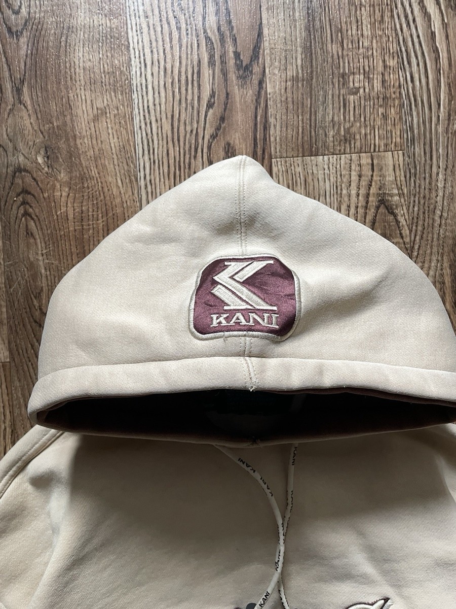 Vintage karl kani hoodie Beige size XXL Rap Hip Hop 2000 Y2K | eBay