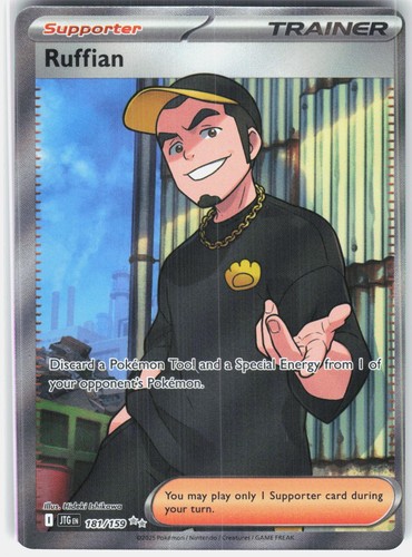 Ruffian 181/159 Ultra Rare Journey Together Pokemon Holo Near Mint