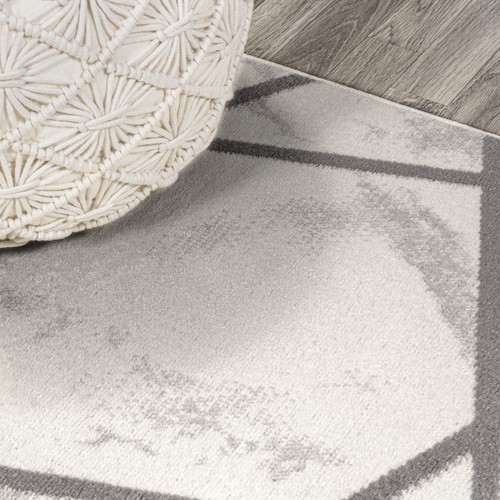 LUX105A-28 Patras Modern Geometric Marbled Indoor -Area Rug, Contemporary, Sc... - Picture 5 of 5