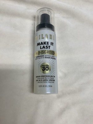 Milani Make It Last Sunscreen Setting Spray SPF 30 Broad Spectrum 2.02 fl oz