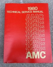 1980 Amc Repair Shop Manual Original Pacer Spirit Amx Concord Eagle