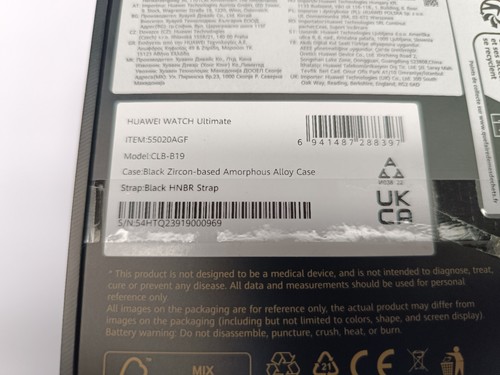Huawei Watch Ultimate Expedition Schwarz - Bild 4 von 6