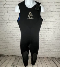 Deep Heet Connelly Black 5mm Sleeveless Dive Wetsuit USA Made Men’s Size Large L