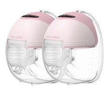 MomMed Wearable Breast Pump Model S21   Double Electric Hands-Free, Leak-proof