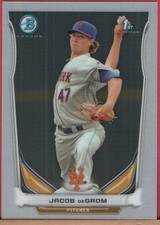 2014 Bowman Chrome Prospects - JACOB deGROM - 1st Bowman Rookie Card #BCP73 - RC