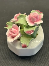 🌹🌹🌹 Aynsley Fine Bone China Rose Flower Bouquet Hand Made England Porcelain