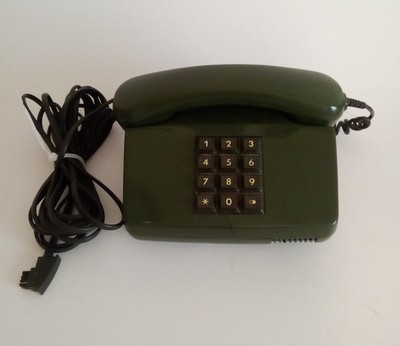 Deutschen Bundespost DBP 0111 Tastentelefon grün 1977 - 1980er
