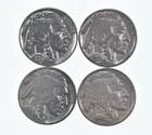 Buffalo Nickels Sharp Horn XF/AU - 1937 1935 1930 1935 Lot Collection *438