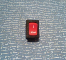 REDMAX, HUSQVARNA,  ENGINE STOP SWITCH. 574092701  NOS OEM PART  B-63