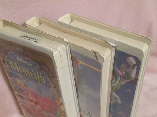 Lot of 3 Disney VHS Movies Pollyanna, Toy Story and Little Mermaid Masterpiece - Picture 4 of 5
