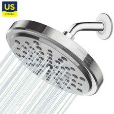 7 Inch High Pressure Shower Head   Powerful Rainfall Bathroom Upgrade