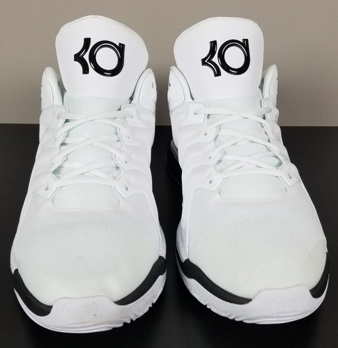 NIKE KD 17 TB KEVIN DURANT WHITE BLACK BASKETBALL SHOES HJ7387-101 (SIZE 16) - Picture 4 of 15