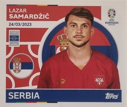 Topps UEFA EURO 2024 Sticker Germany - Einzelsticker Auswahl/Choose TEIL 3 ROM- - Picture 72 of 221