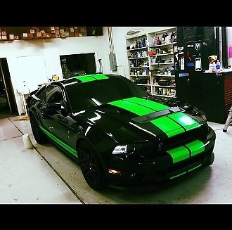 Ford MUSTANG 10 inch Vinyl Racing Stripe Graphic Decal Sticker 36 FEET all Years - Picture 32 of 37