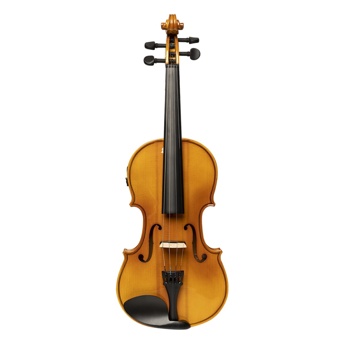 Violinenhals Aus Ahorn Mit Ebenholz-Griffbrett – Für 4/4 Violine, Schwarz, Ersatzteil Für Reparatur & DIY