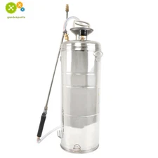 W/ Adjustable Nozzle Hose 1/1.5/2/3/3.5Gal Stainless Steel Sprayer Pump Sprayer