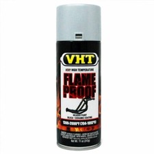 Flat Silver Flame Proof Very High Temperature Paint (312g) SP106