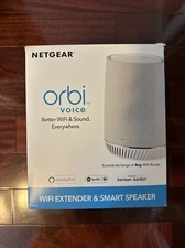 Netgear Orbi Voice Tri-Band Wi-Fi Range Extender and Smart Speaker