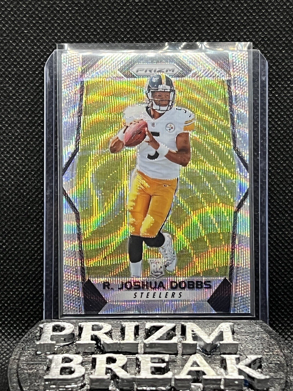 2017 Panini Prizm Joshua Dobbs RC Rookie Blue Wave #’d/149 Steelers No. 247 🔥🏈