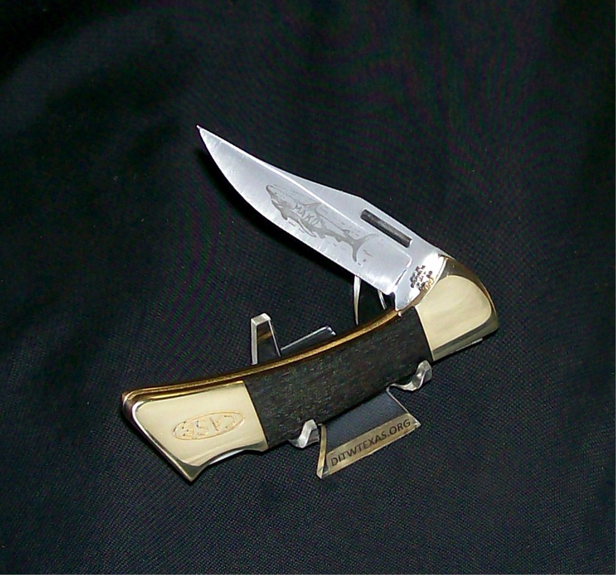 さっこ Case XX Mako Lockback Knife & Sheath 1991 Bradford Pa. W