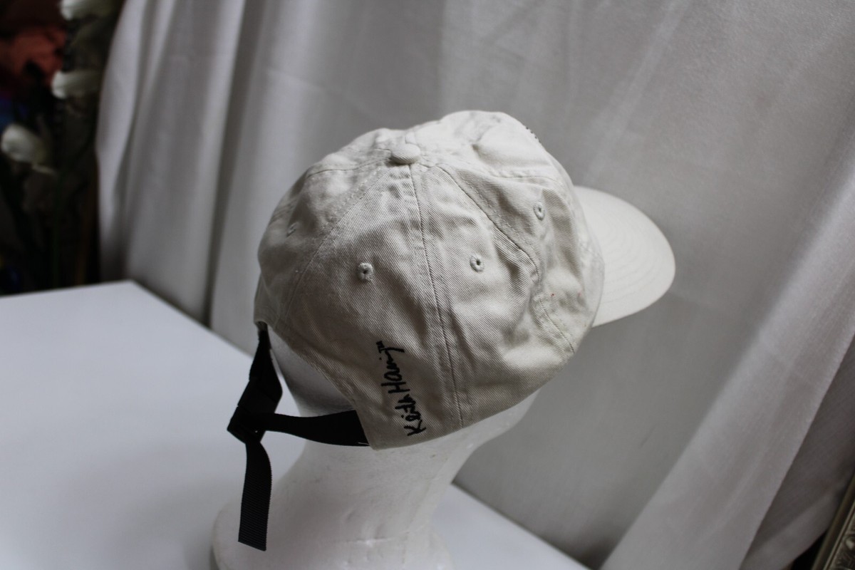 H&M Keith Haring Heart Art Embroidered-detail Cap Color 