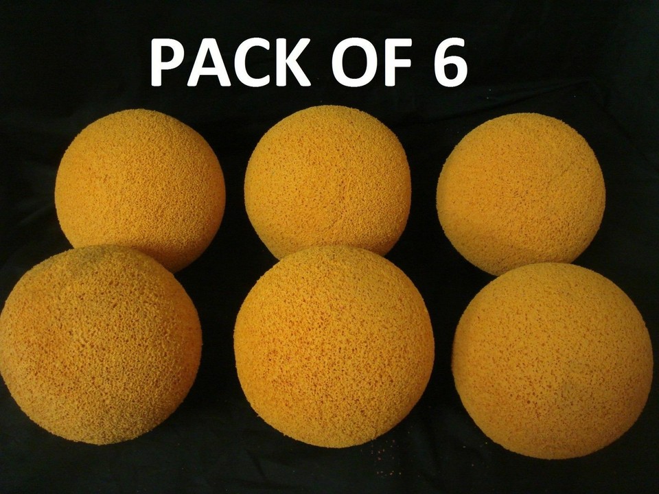 Zembrone™ Made in Europe 5" Soft Sponge Balls for Concrete Pumps x 6 eBay