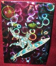 1992 COMIC IMAGES SILVER SURFER PRISM SERIES #58 EGO