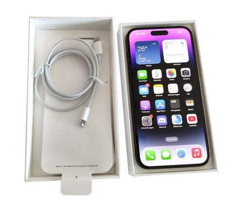 APPLE IPhone 14 Pro Max Space Black 256 GB 95% NEUWERTIG ohne Simlock 5G - Bild 4 von 11