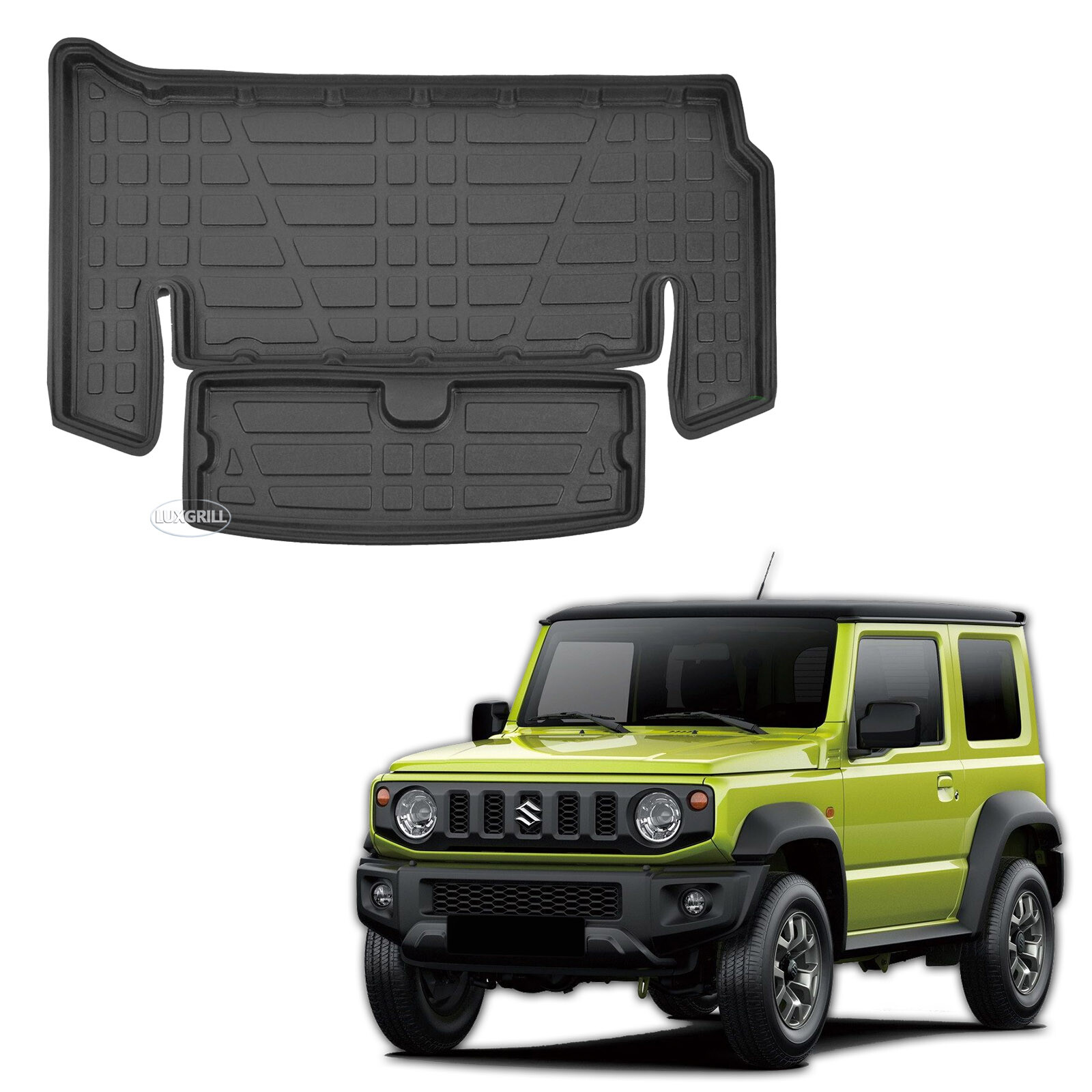 Tapis de coffre pour Suzuki Jimny depuis 2018 anti-boue pour protéger la moquette